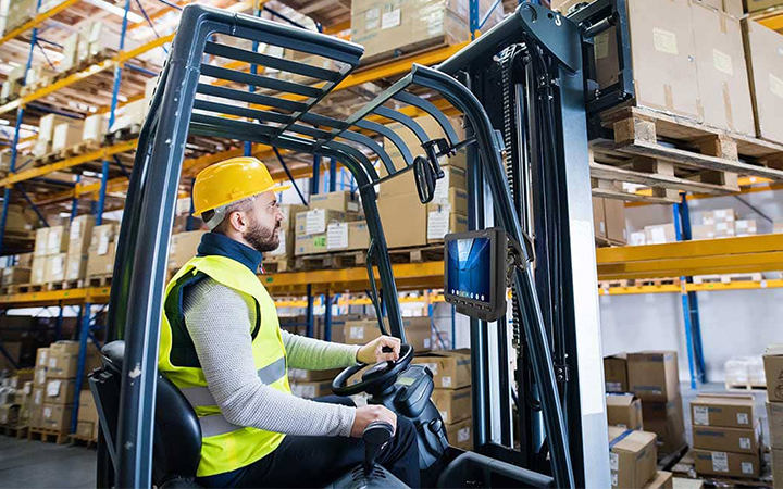 車載平板電腦倉庫叉車應用 車載平板電腦倉庫叉車應用